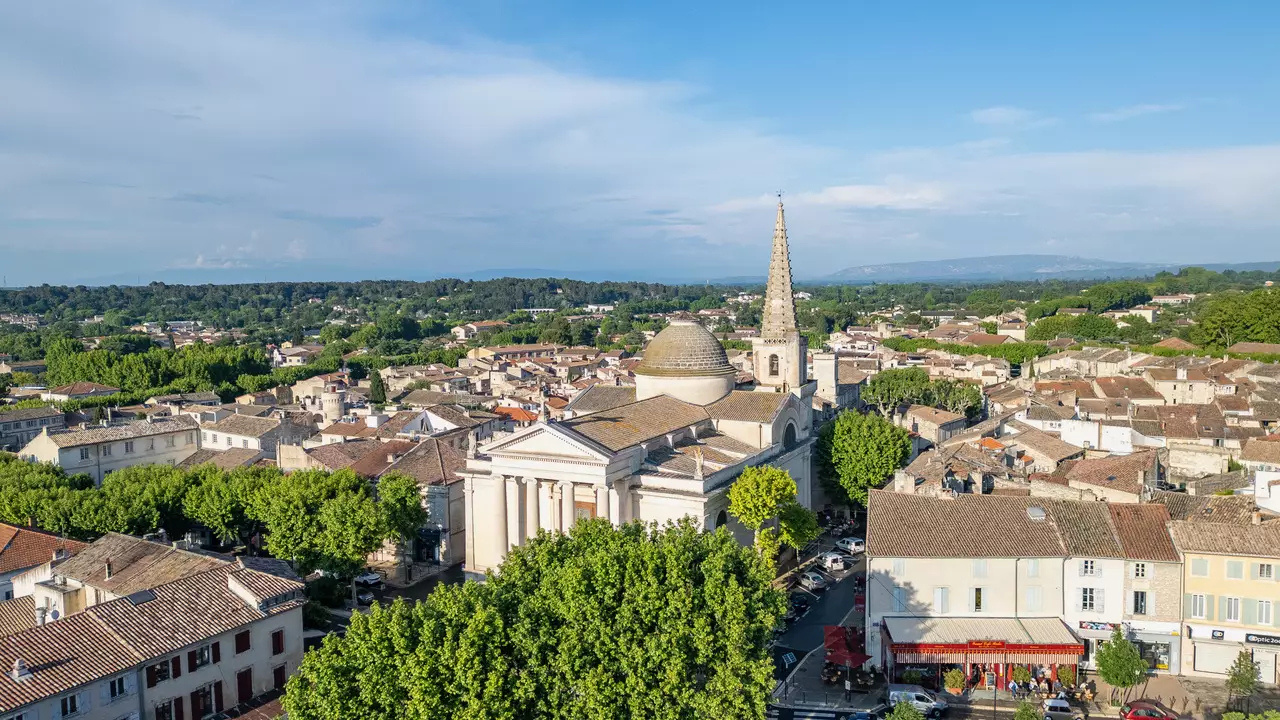 Vue panoramique de Saint-R&eacute;my-de-Provence